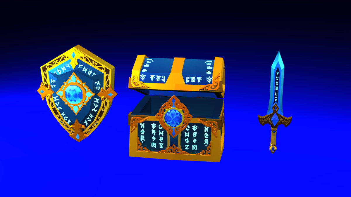 Stylized Fantasy RPG Weapon & Loot Mega Pack
