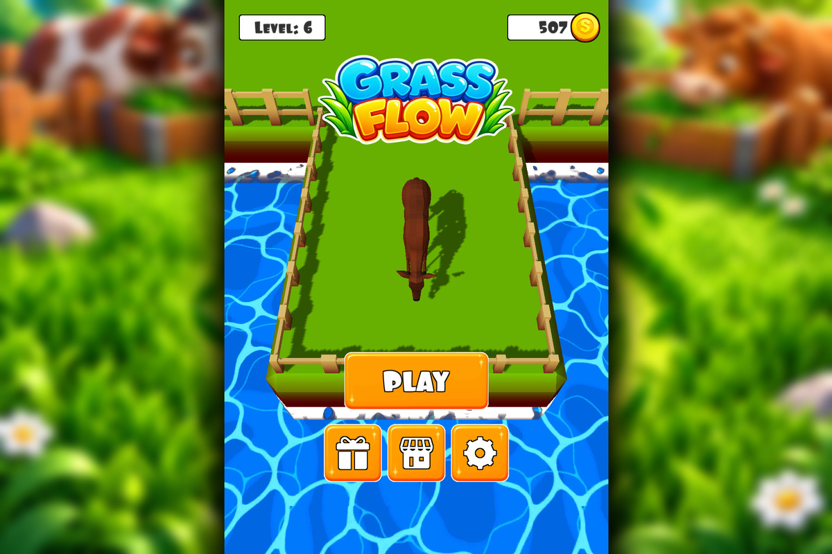 Grass Flow - Complete Mobile Game Template