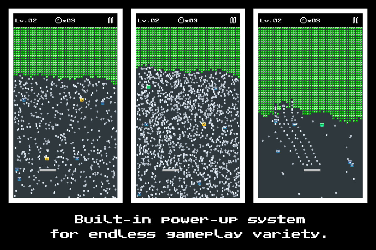 Block Breaker - Burst Powered Retro Arcade