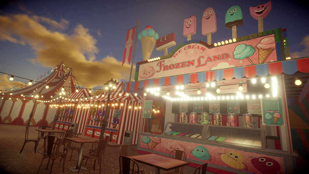 Amusement Park Wonderland Carnival