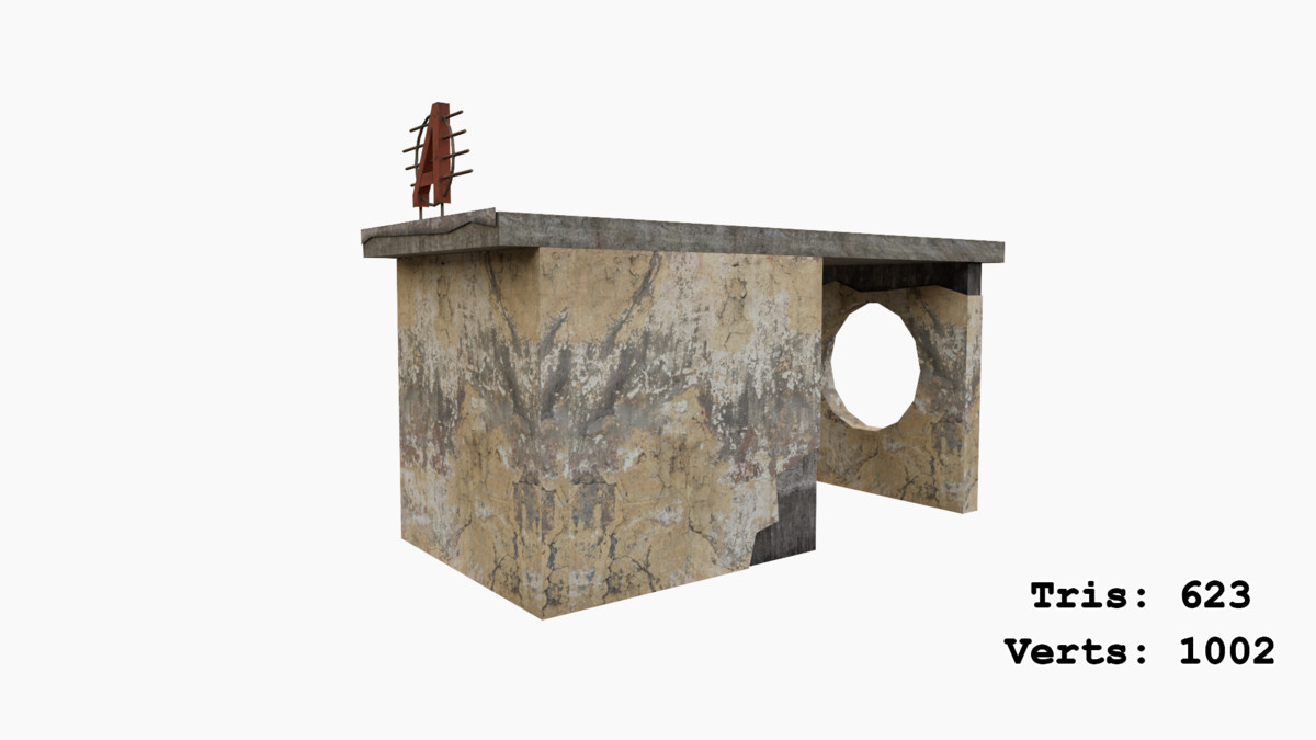 Abandoned Apocalyptic Buildings Mega Pack