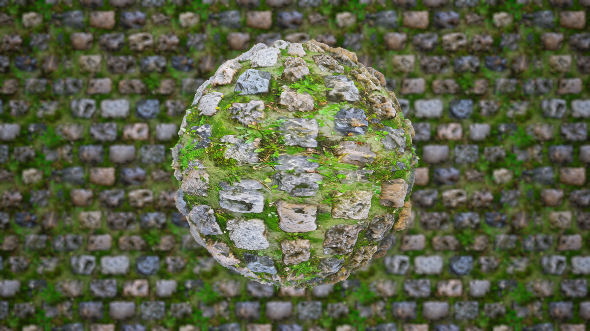 Realistic Materials - Cobblestone 1