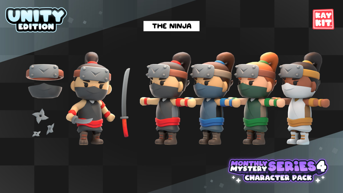 KayKit - Mystery Series 4 (for Unity)