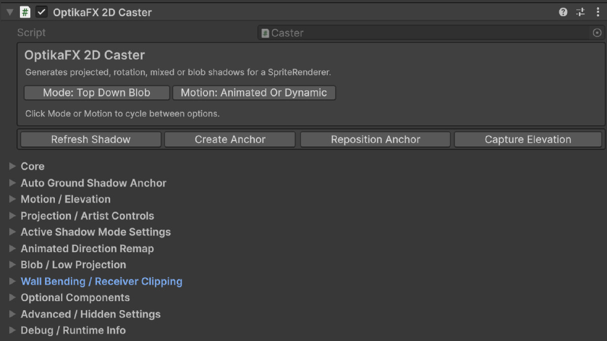 OptikaFX 2D | Dynamic Shadows for Unity URP