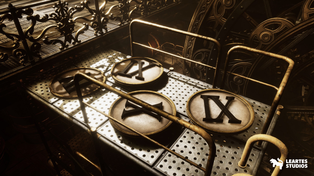 Steampunk Clock Factory Environment