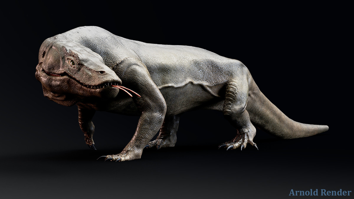 Creature -Reptile Megalania