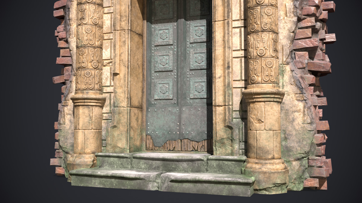 Old Door Portal