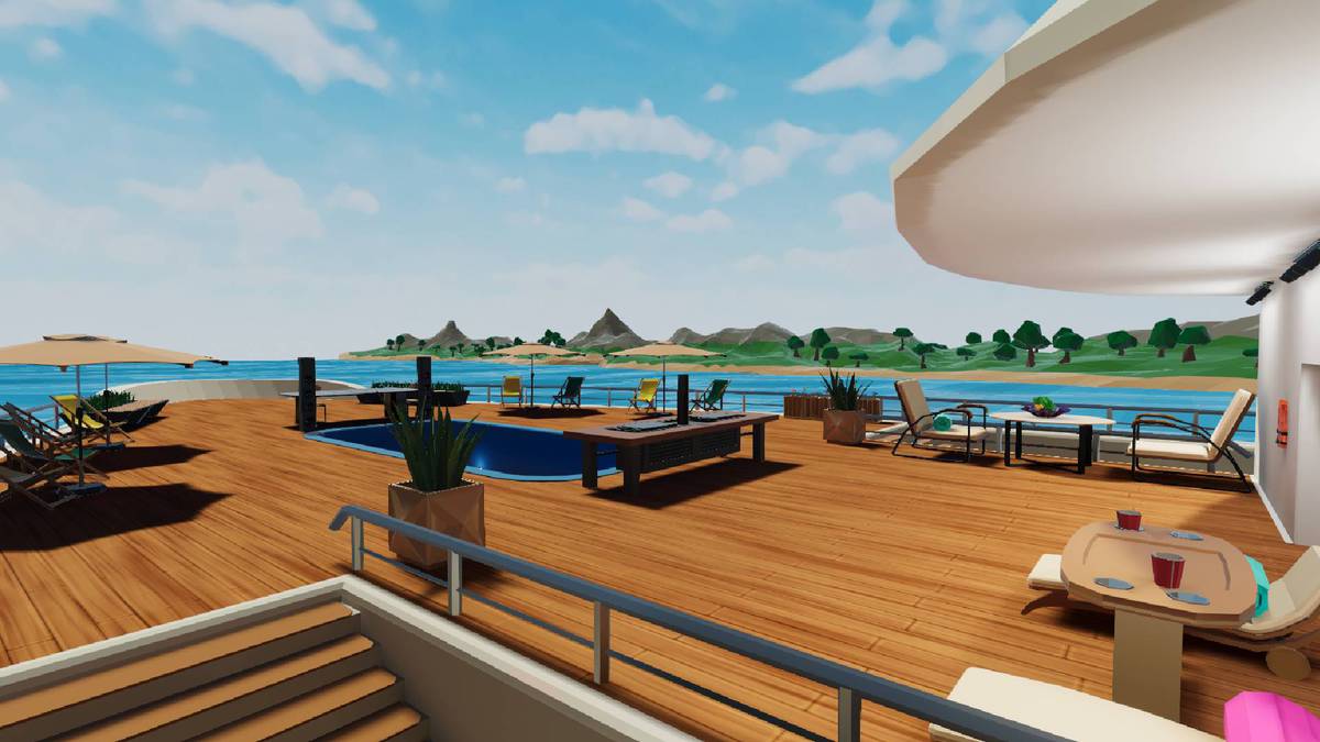 LowPoly Luxury Yacht