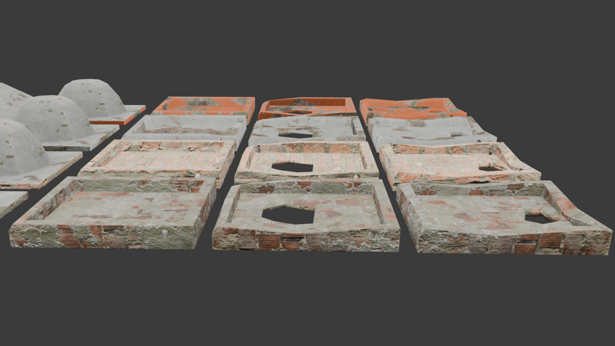 EmbersStorm – Mediterranean Ruins Building Kit