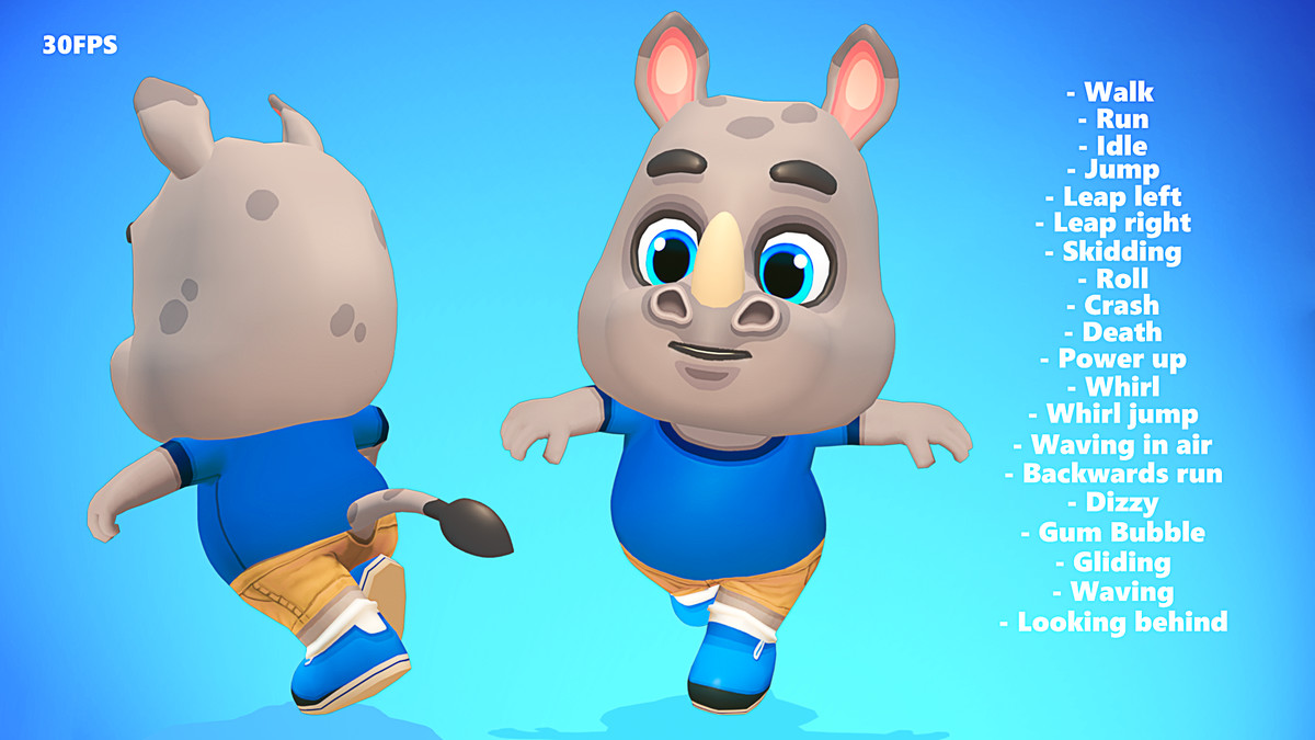 Rhino Animated