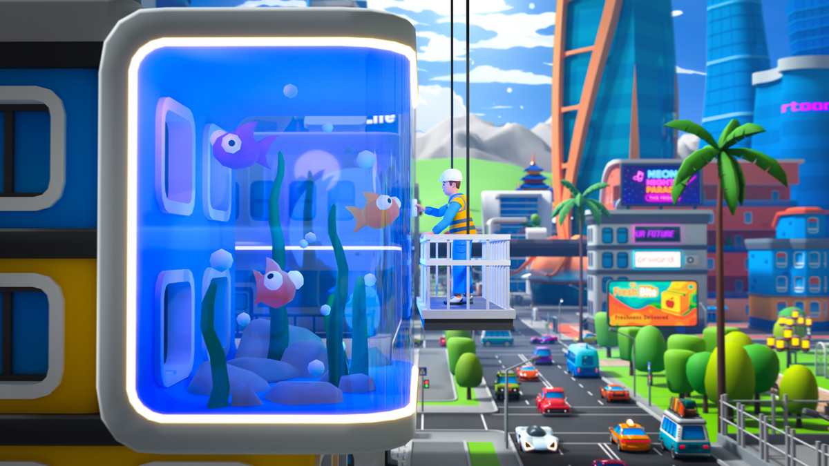 Cartoon City - Low Poly City 3D Models Pack