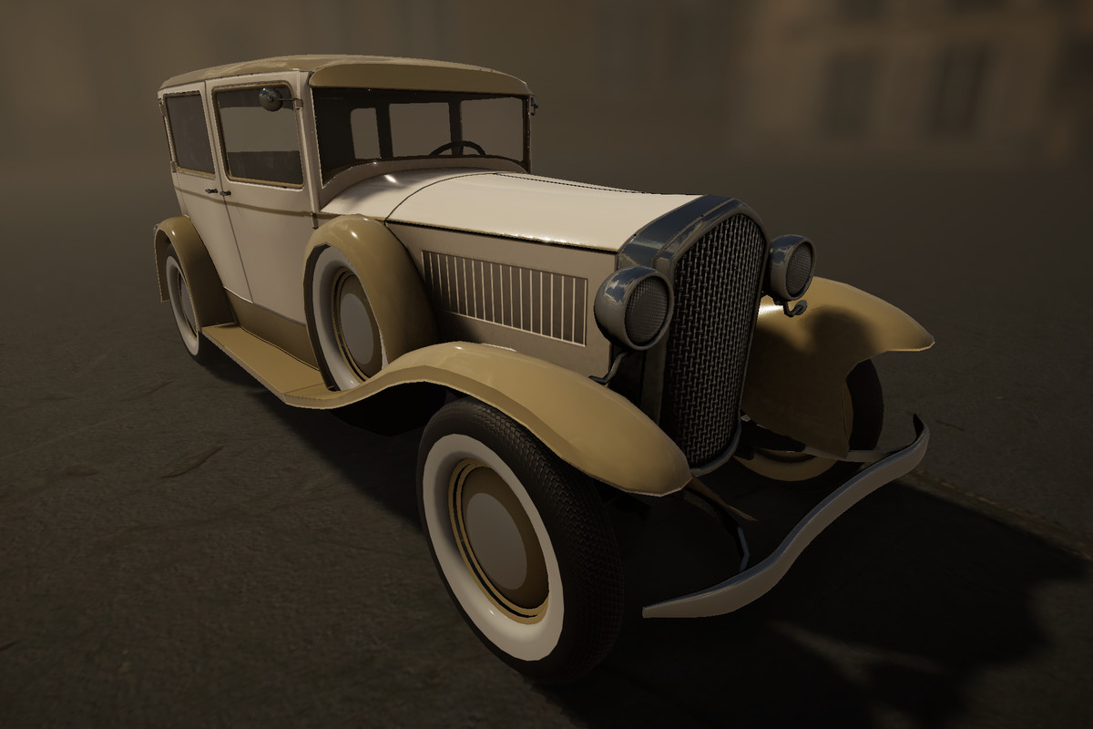 Vintage Phaeton 1930s – Classic Car Asset