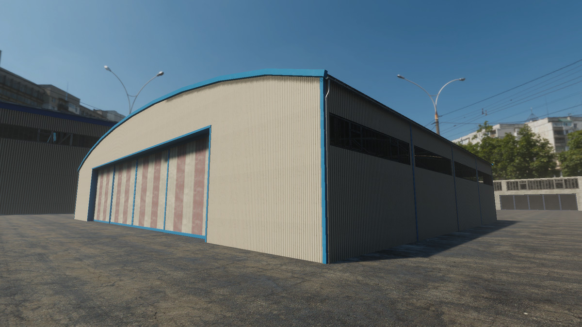 Airport buildings