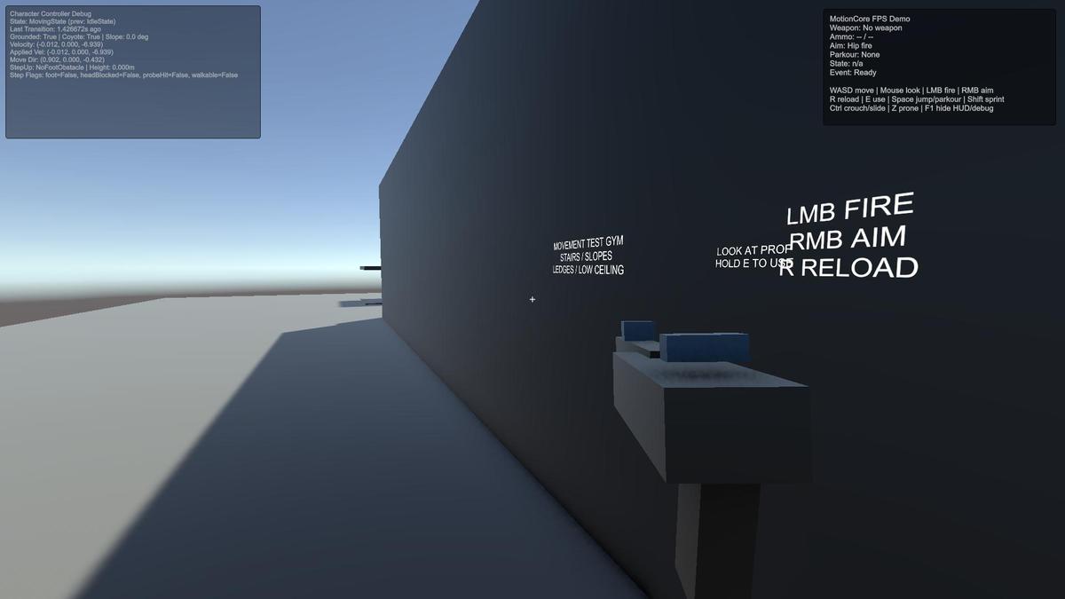 MotionCore FPS- Physics Character Controller for FPS Games