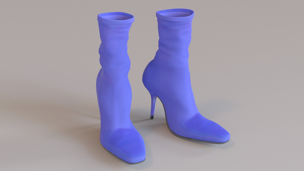 Ultimate Shoe Pack (72 Footwear Low-poly 3D models)