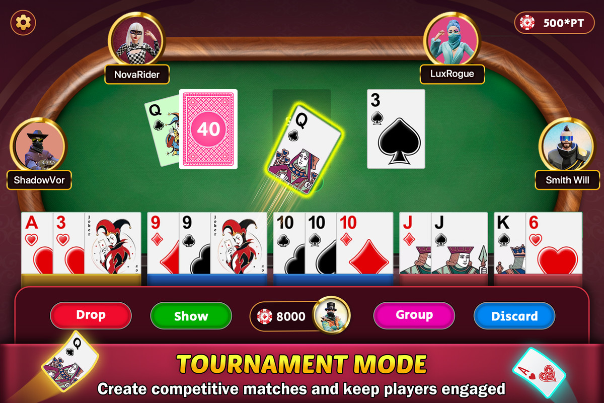 Rummy Card Game : Complete Ready-to-Publish Game Template