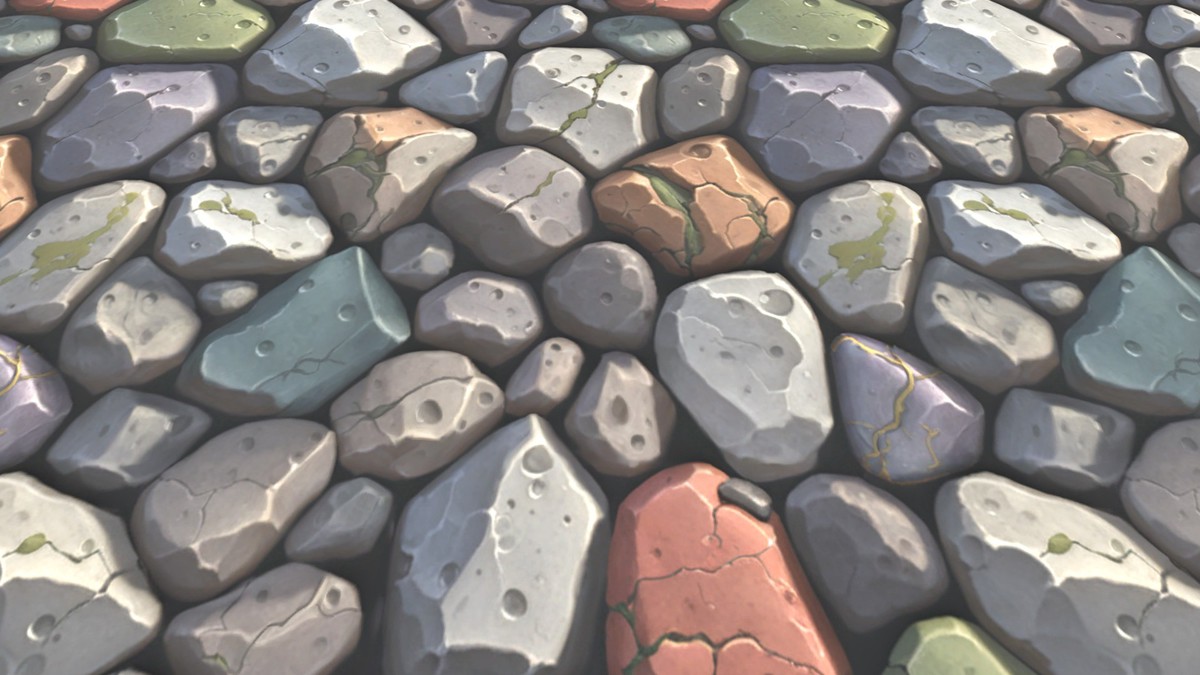 Stylized Textures - Vol 204 - Rocks