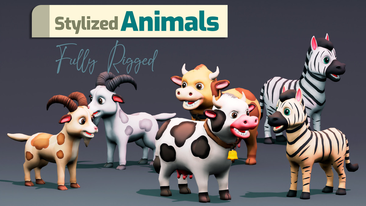 Stylized Animated Animals 1