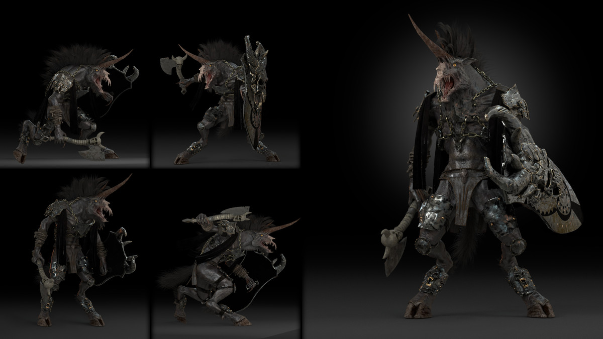 Ashen Brutal Warrior