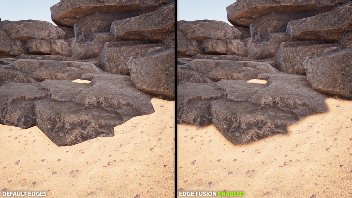 Edge Fusion HDRP: Smooth Surface Contacts