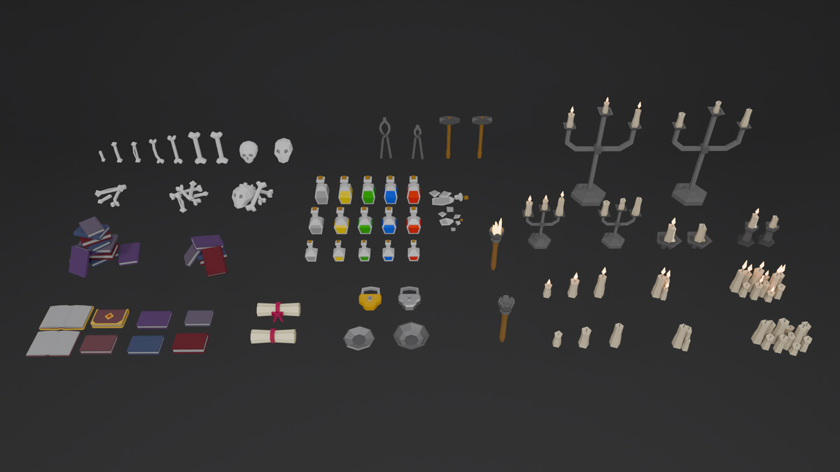 Ultimate Low Poly Dungeon Pack