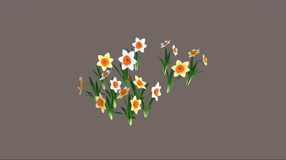 Stylized Hand-Painted Plant & Flower Pack