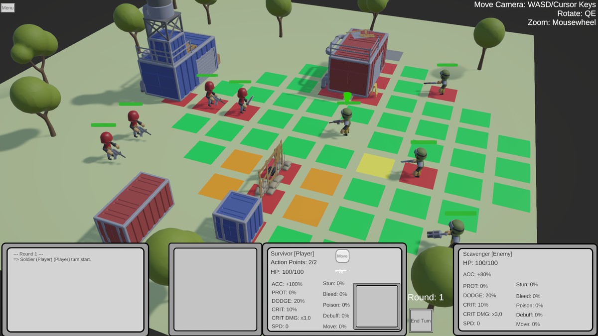 BASTION Turn-Based Combat Framework