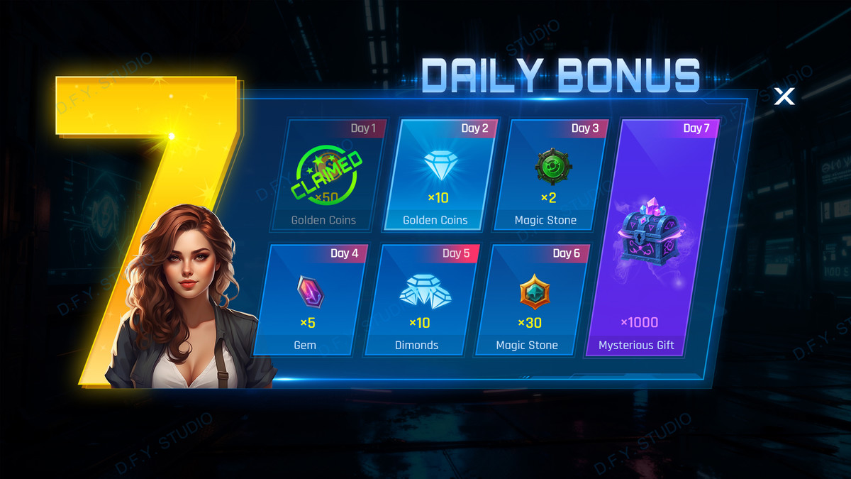 Super Sci-Fi Complete UI Pack(+PSD)
