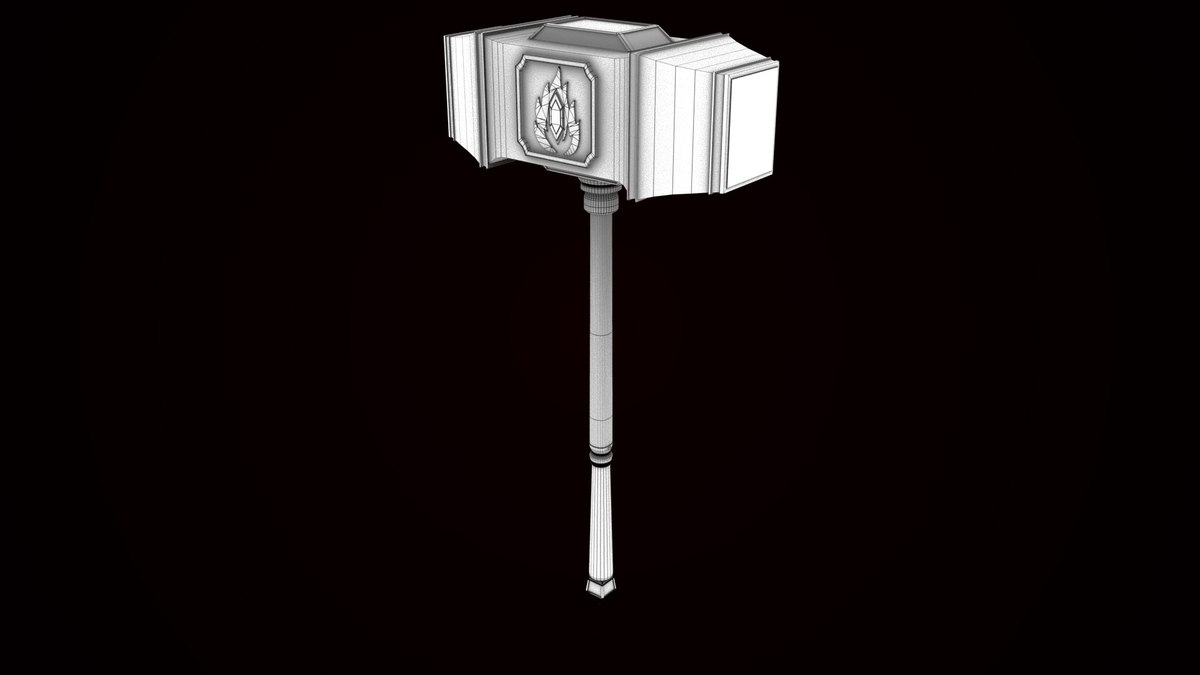 5 Battle Hammers Collection URP HDRP Textures
