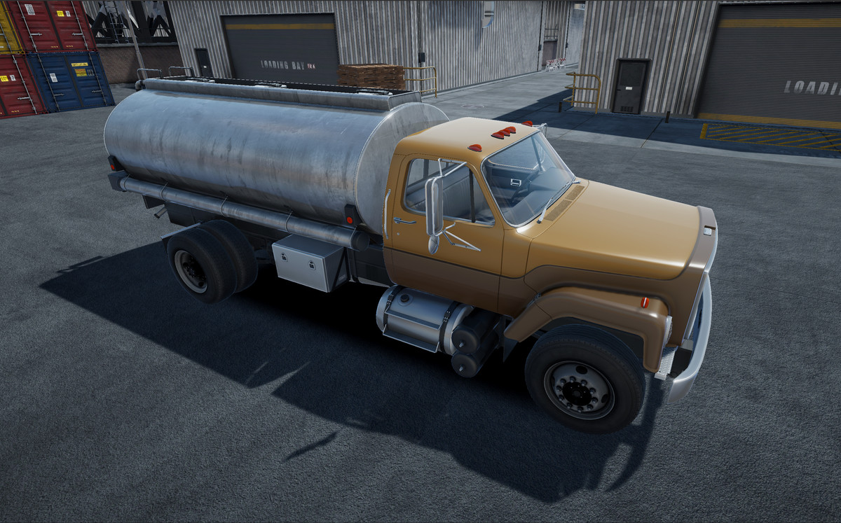 80s tanker truck