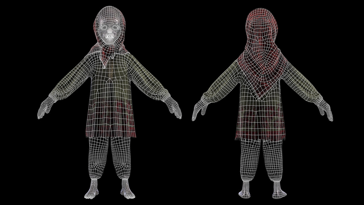 Creepy Little Red Riding Hood