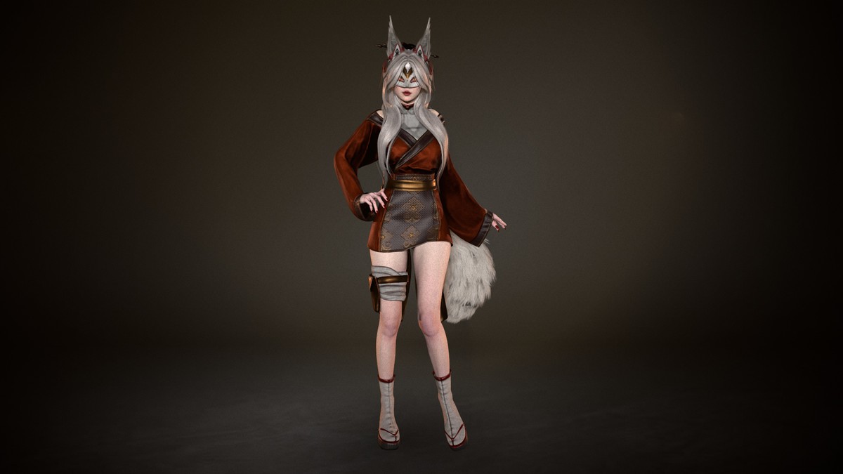 Kitsune Game Ready