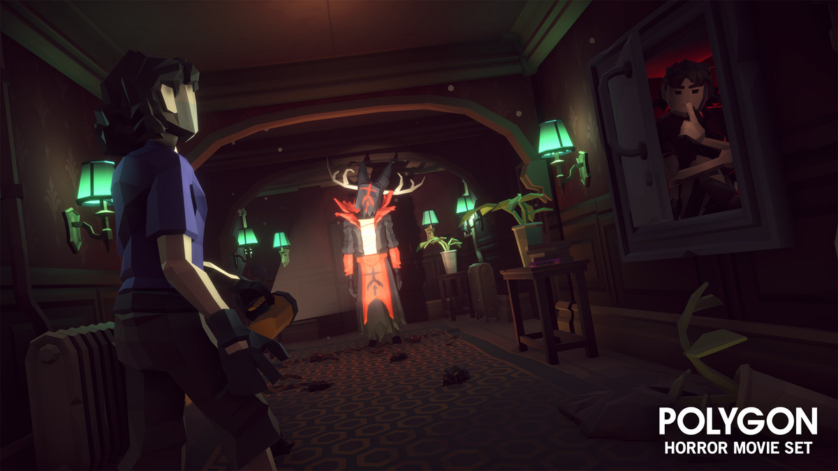 POLYGON - Horror Movie Set - Low Poly 3D Art by Synty