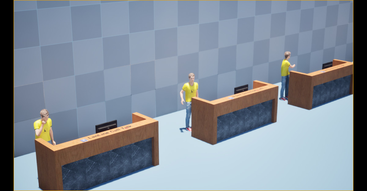Hotel Staff Animation
