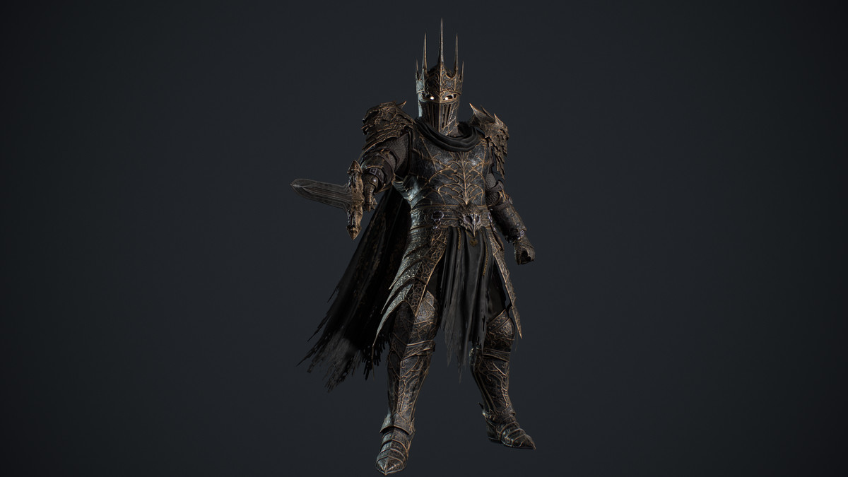 Hollowed Knight - Dark Fantasy Character