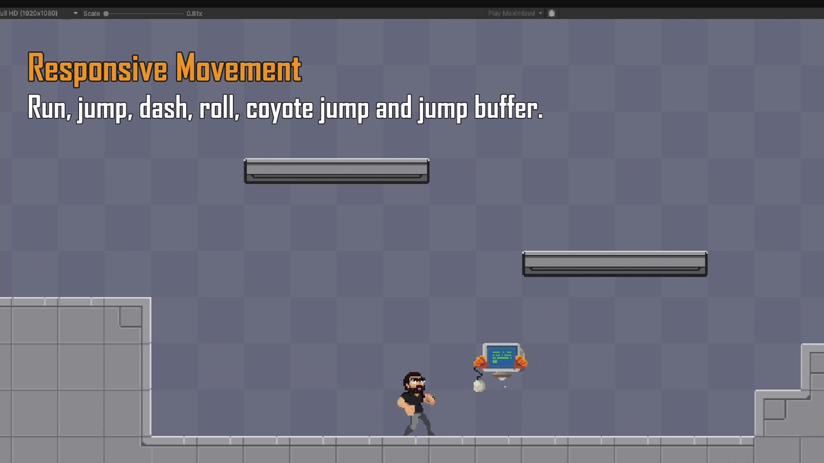 2D Character Movement - Game Kit