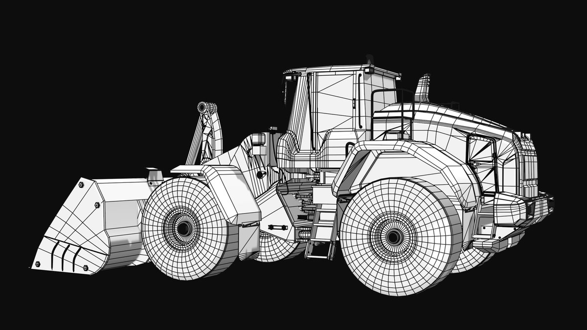 Mining Truck 02 URP HDRP Textures