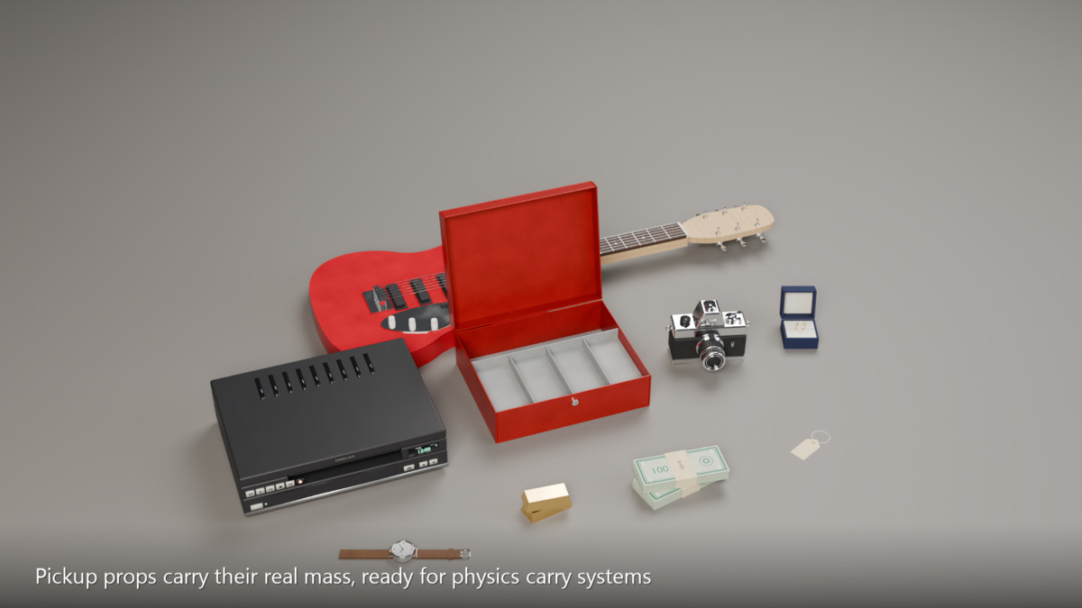 Pawn Shop Kit: Interactive Props & Modular Room