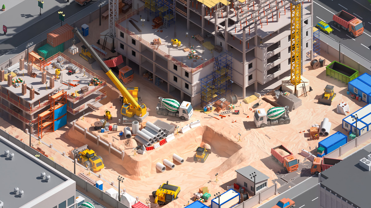 Construction - Low Poly 3D Models Pack
