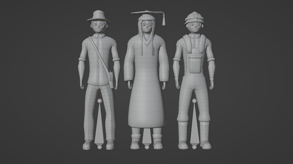 Casual Characters Pack 4 by IGS