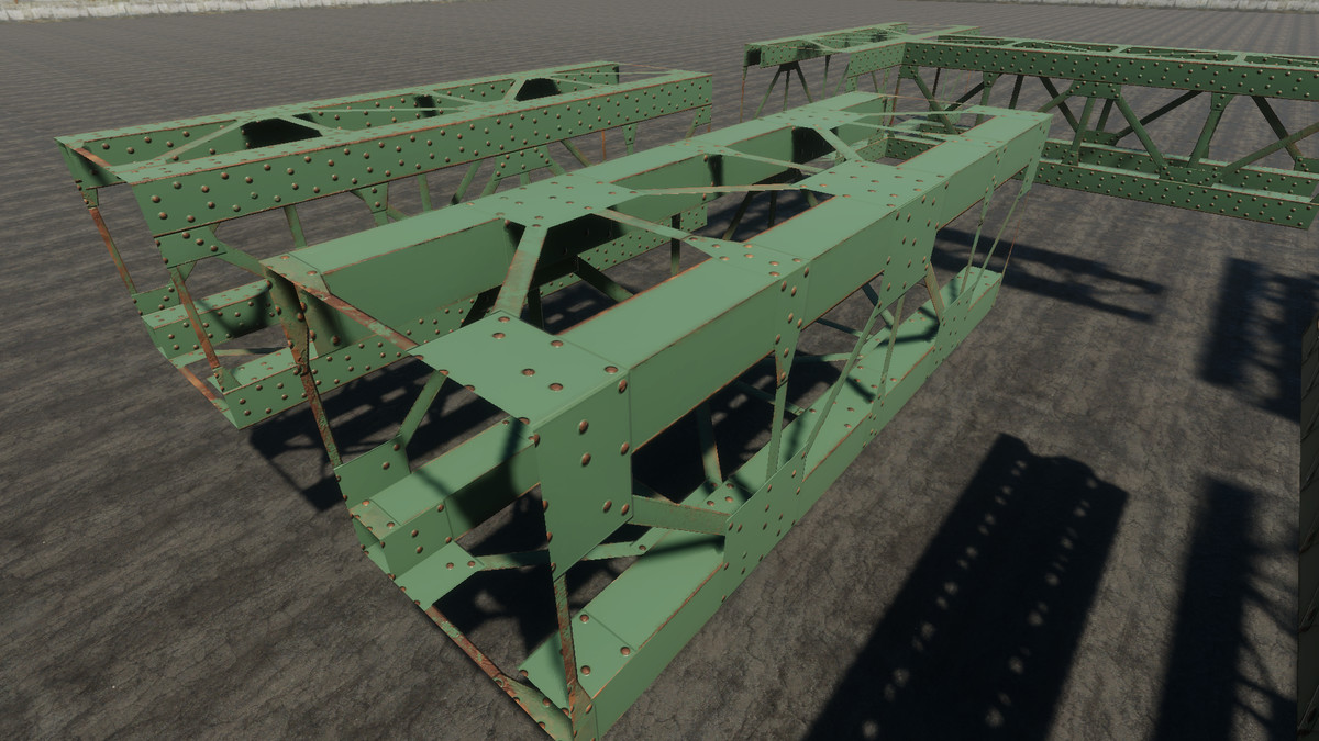Beams and Truss Construction Set HQ
