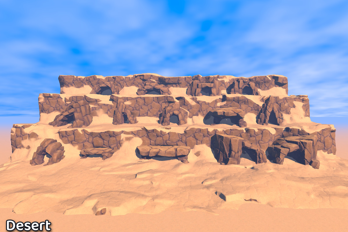 Stylized Nature - Cave Entrances Pack