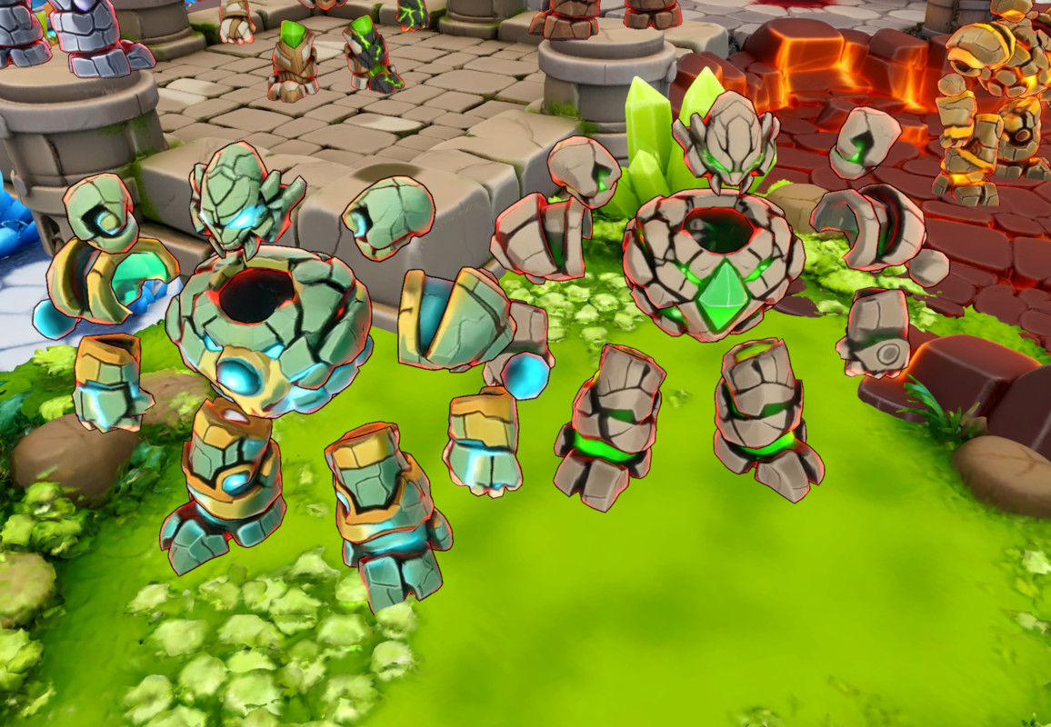 Voidcore Colossus - Stylized Fantasy Monster (Rig + Anim) – PixeliusVita