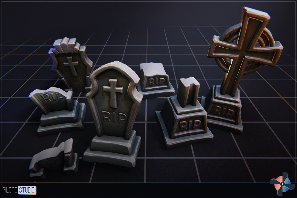 Mega Stylized PBR Environment Pack +500 Assets - Modular Houses, Water Shader