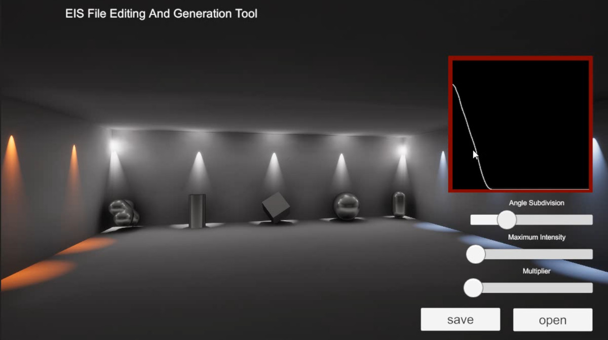 IES file editing and generation tool