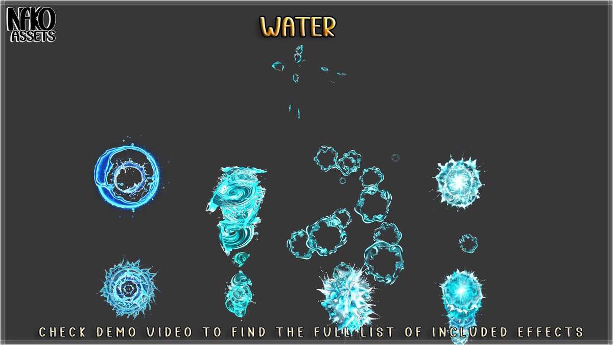 HQ Flipbook VFX (256+ Effects) | Magic, Fire, RPG | URP/HDRP/BIRP