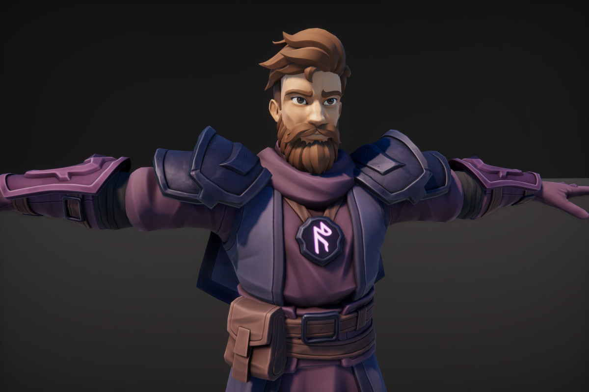 Stylized Fantasy Mage Characters
