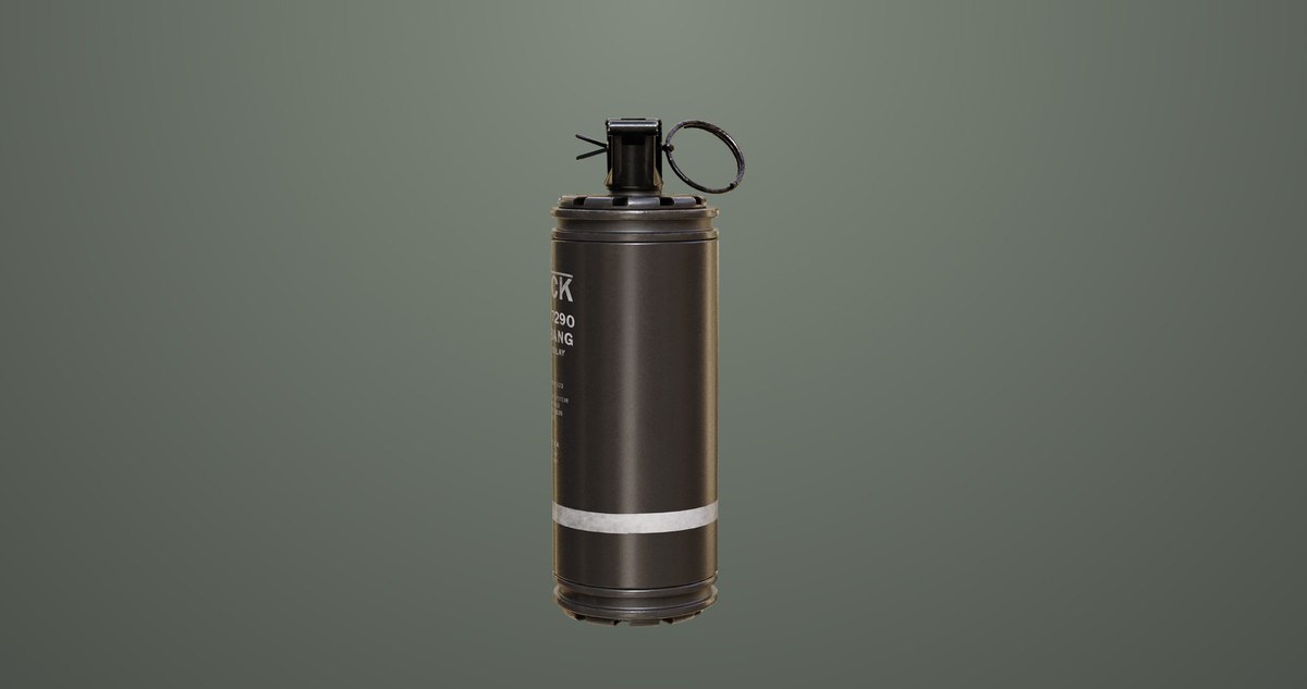 10 Grenades Single Mat URP HDRP Textures