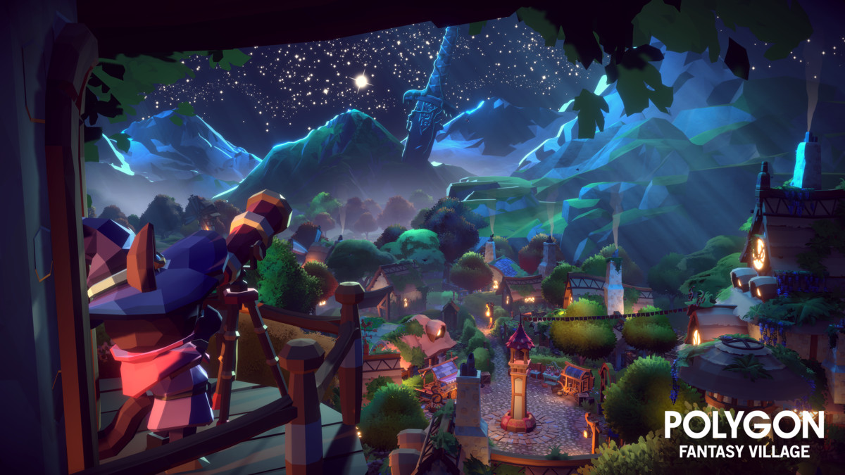 POLYGON - Fantasy Village - Art by Synty, image 21