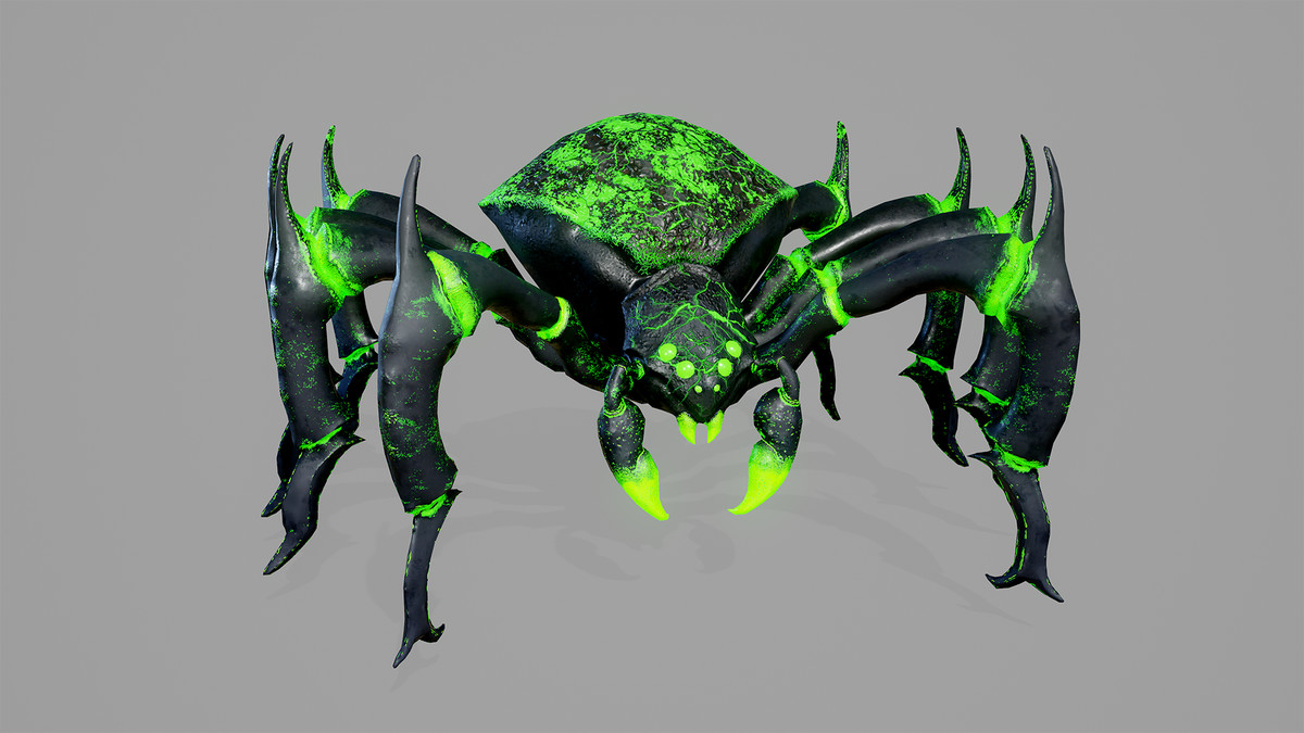 Stylized_Spider_3_7 Skin Variants Pack